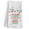 Why Is the Carpet All Wet Todd Hand Towel 18x24 Inch