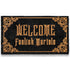 Welcome Foolish Mortals Doormat 30x17 Inch