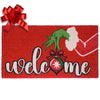 Grinch Door Mat Outdoor 30x17 Inch