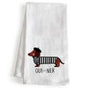 Ouiner Dachshund Kitchen Towel 18x24 Inch