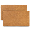 DIY Plain Coir Doormats in Bulk 30"x17" (2-pack), Wholesale Blank Door Mats for Crafting