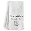 Grandkids Spoiled Here Kitchen Towel 18x24 Inch