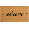 Outdoor Welcome Mat 30x17 Inch Script