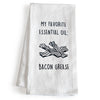 My Favorite Essential Oil: Bacon Grease Towel 18x24 Inch Funny Kitchen Towel
