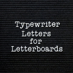 Letterboards Extra Letters, numbers, symbols. NO BOARD INCLUDED