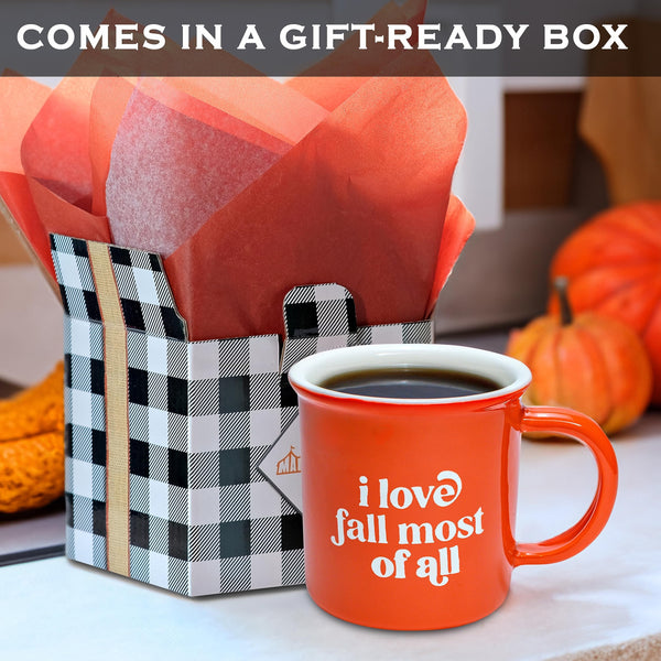 I Love Fall Most of All Coffee Mugs 11 Ounce