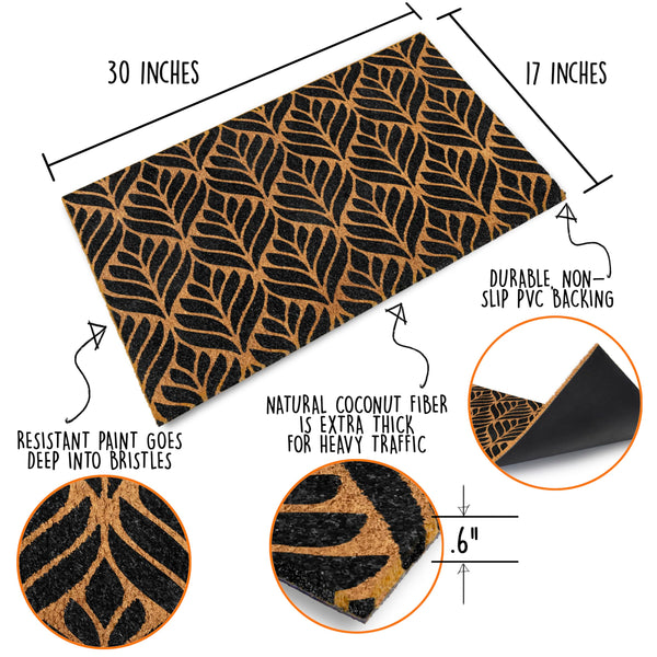 Modern Outdoor Mat 30x17 Inch