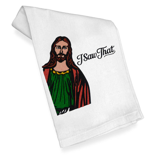 I Saw That Funny Kitchen Towel 18x24 Inch