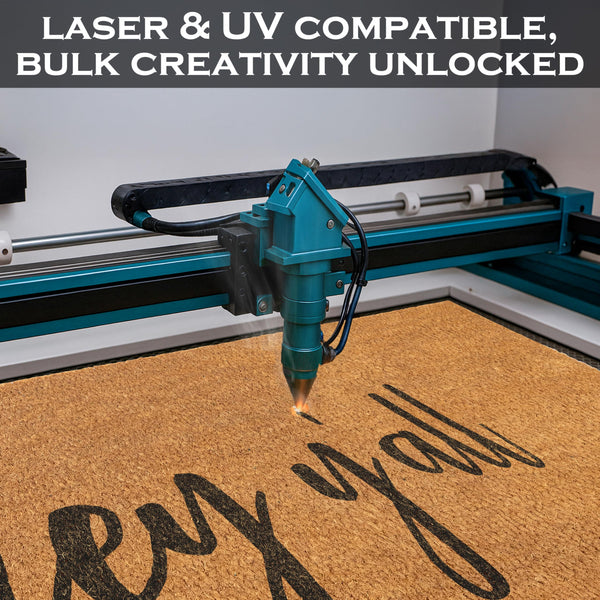 DIY Plain Coir Doormats in Bulk 48