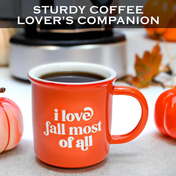 I Love Fall Most of All Coffee Mugs 11 Ounce