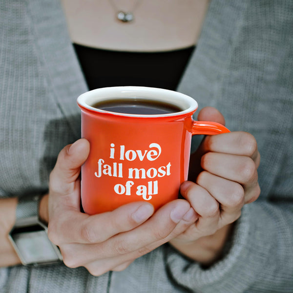 I Love Fall Most of All Coffee Mugs 11 Ounce