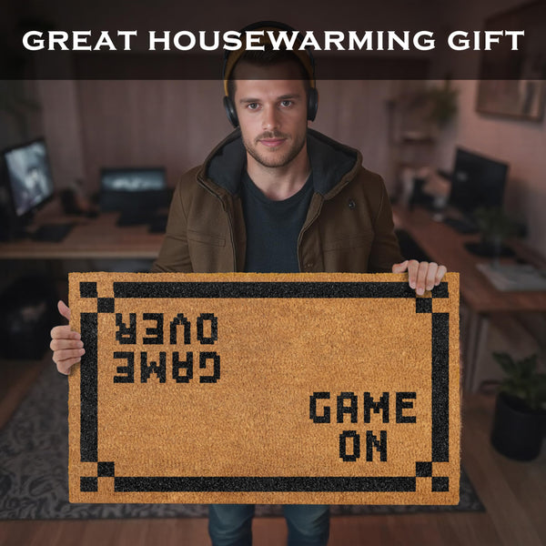 Game Over Door Mat 30x17 Inch