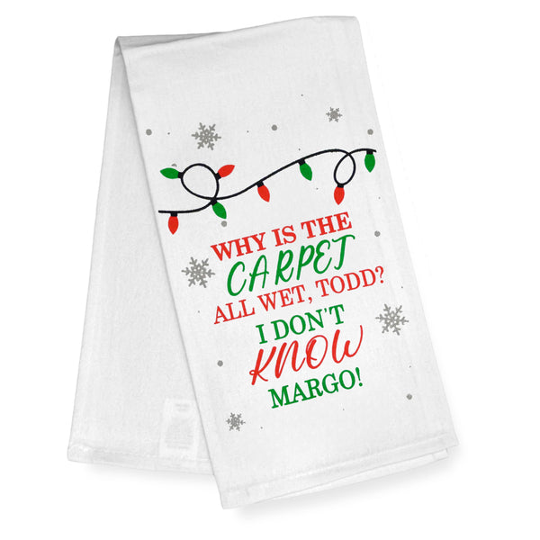 Why Is the Carpet All Wet Todd Hand Towel 18x24 Inch