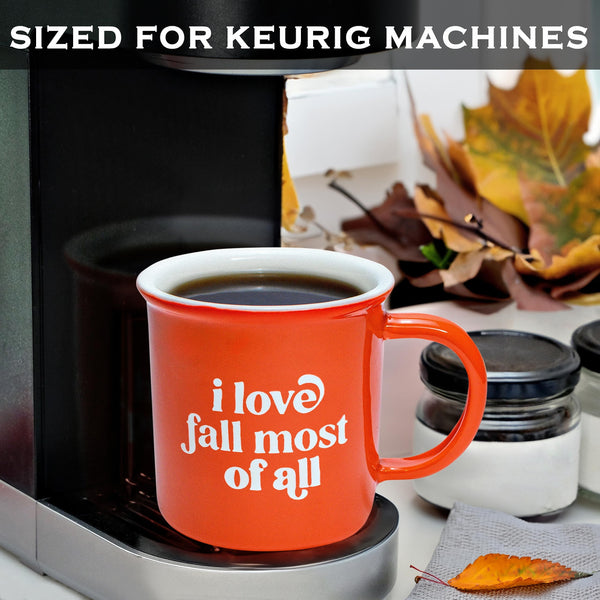 I Love Fall Most of All Coffee Mugs 11 Ounce