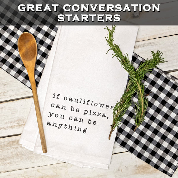 MAINEVENT Funny kitchen towel with saying