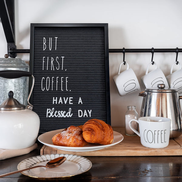 MAINEVENT Letter felt board sign skinny pre cut letters