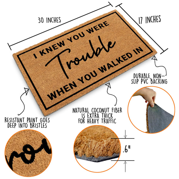 MAINEVENT Taylor Swift Coir Outdoor Mat