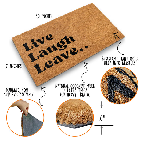 MAINEVENT Welcome Coir Doormats Outdoor Mats