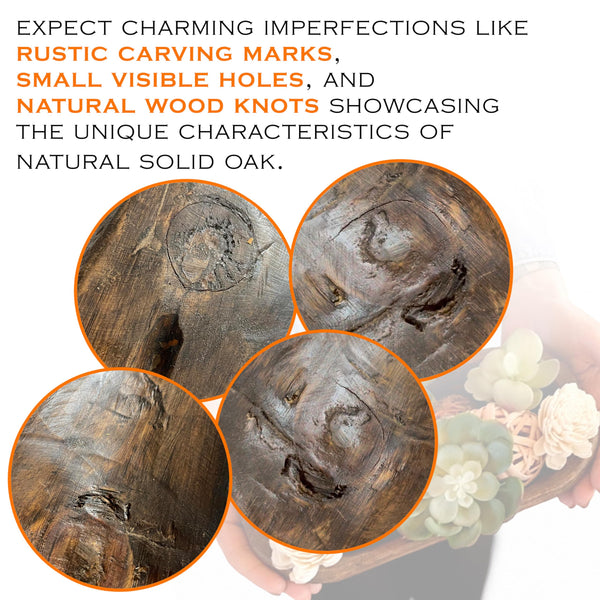 dough bowl home decor rustic wood