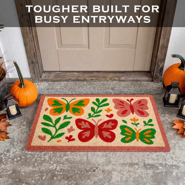 Butterfly Outdoor Mat 30x17 Inch