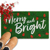 Coir Welcome Mat - Merry And Bright 30x17 Inch