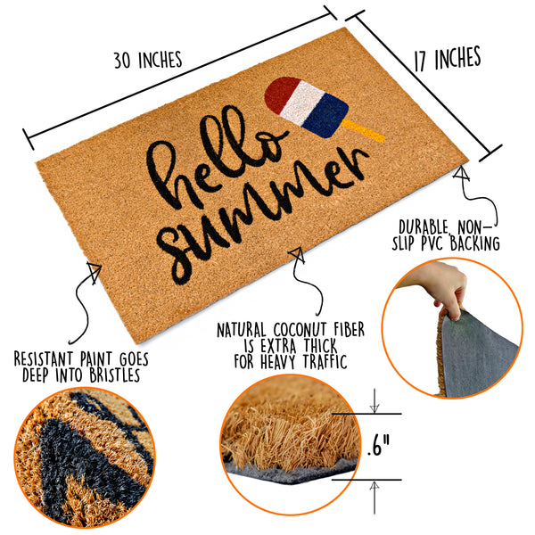 hello-summer-welcome-mat-popsicle-decor-30x17-inch