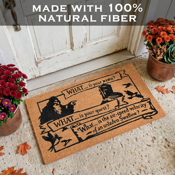 What Is Your Quest Door Mat 30x17 Inch