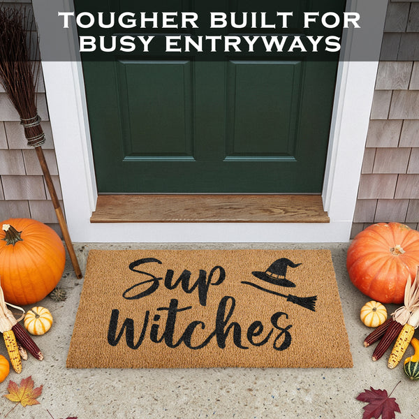 Sup Witches Doormat 30x17 Inch