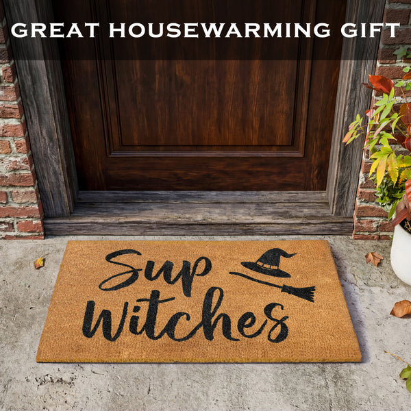 Sup Witches Doormat 30x17 Inch