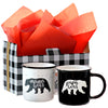 Mama bear / papa bear mug set of 2