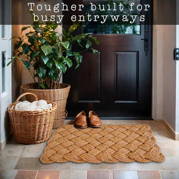 plain rope mat rug outdoor rug