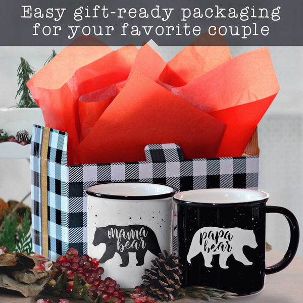 mama bear papa bear mug set of 2 for couples
