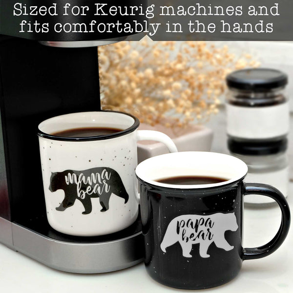 mama bear papa bear mug set of 2 for couples