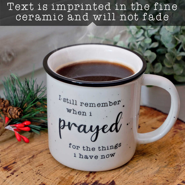 i remember when i prayed coffee  mug 11 ounce christian