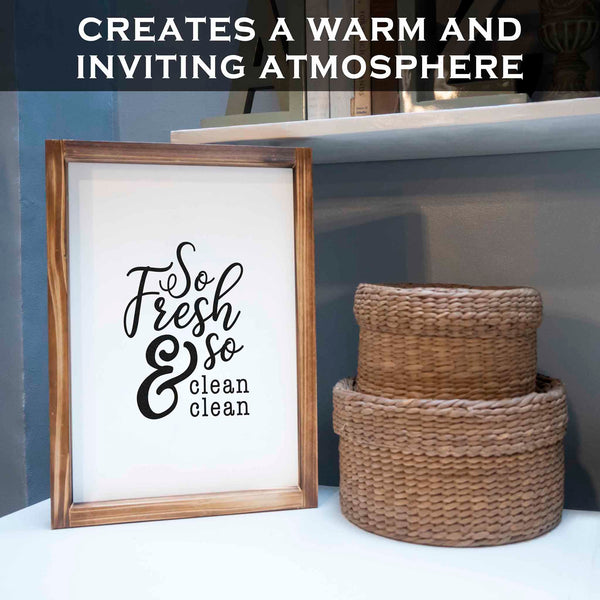so fresh and so clean sign 11x16 inch farmhouse
