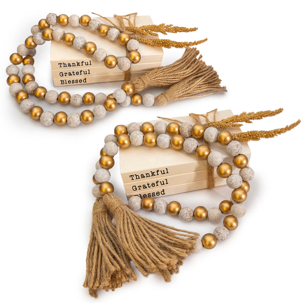 farmhouse beads rustic decor