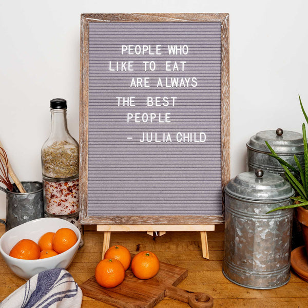 felt letter board with letters numbers 12x17 inch