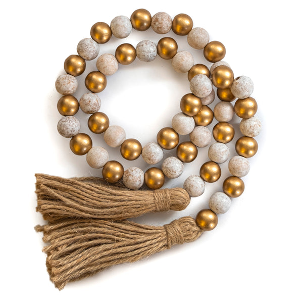 farmhouse beads rustic decor