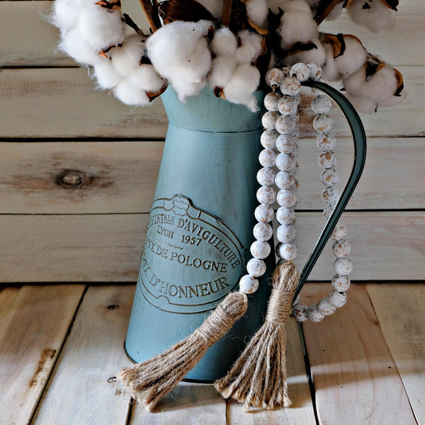 farmhouse beads rustic decor