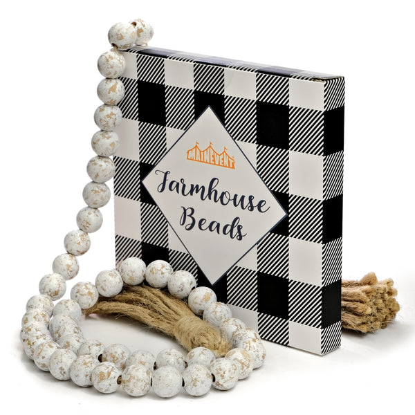 farmhouse beads rustic decor
