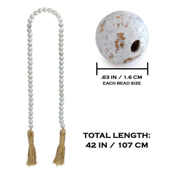 farmhouse beads rustic decor