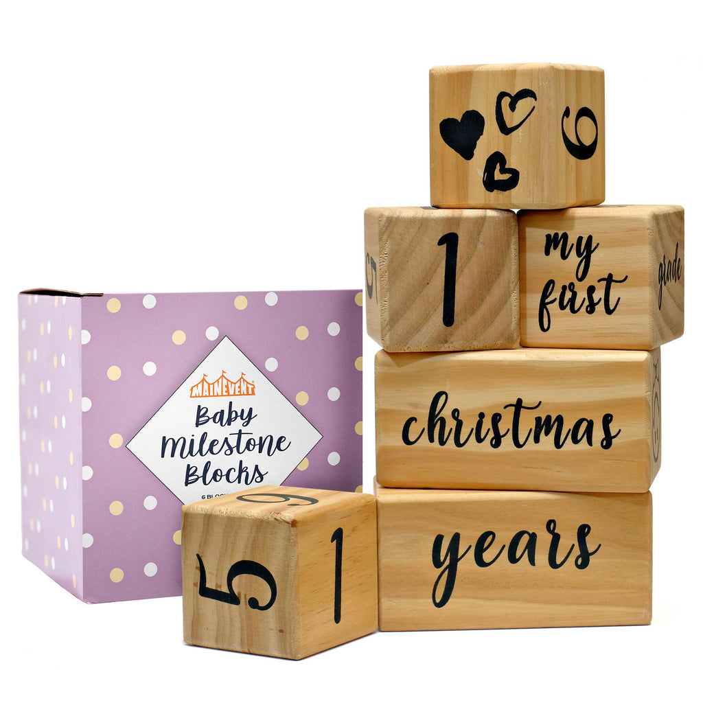 Monthly baby blocks best sale