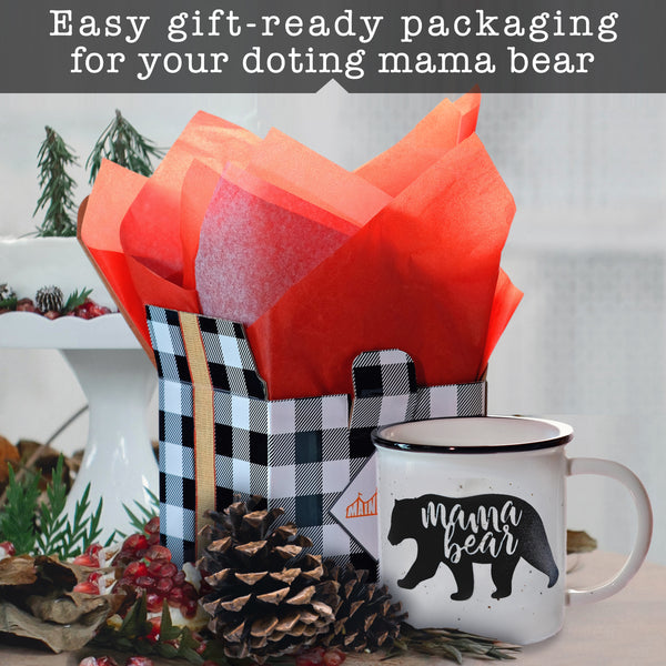 mama bear ceramic campfire mug mother's day