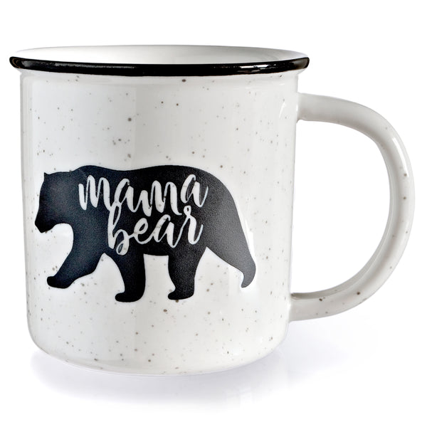 mama bear ceramic campfire mug mother's day
