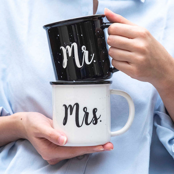 mr and mrs mugs 11 ounce ceramic couple coffee mugs