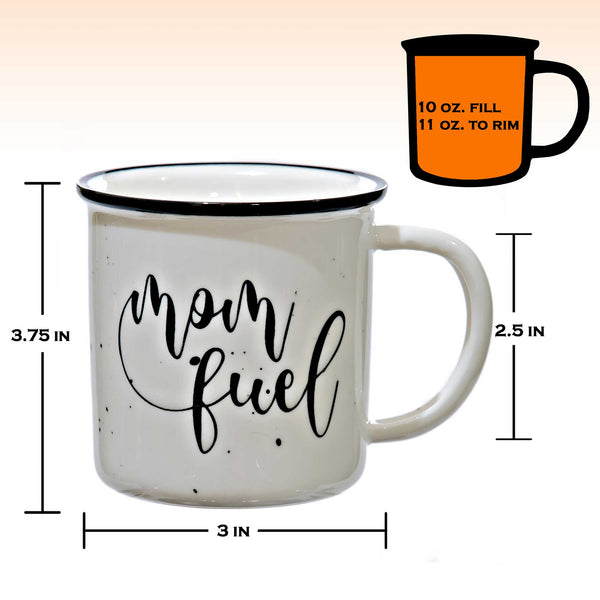 mom fuel 11 ounces ceramic coffee mug mothers day