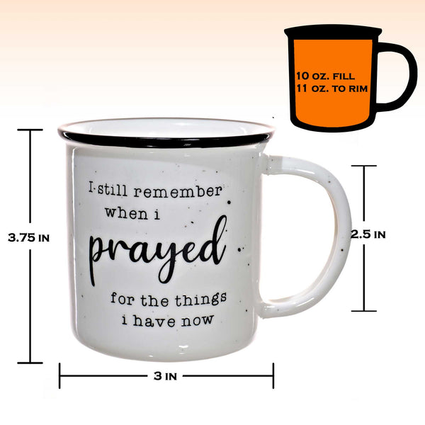 i remember when i prayed coffee  mug 11 ounce christian