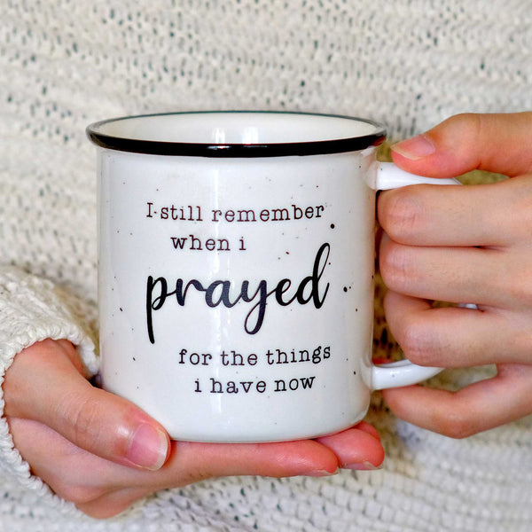 i remember when i prayed coffee  mug 11 ounce christian