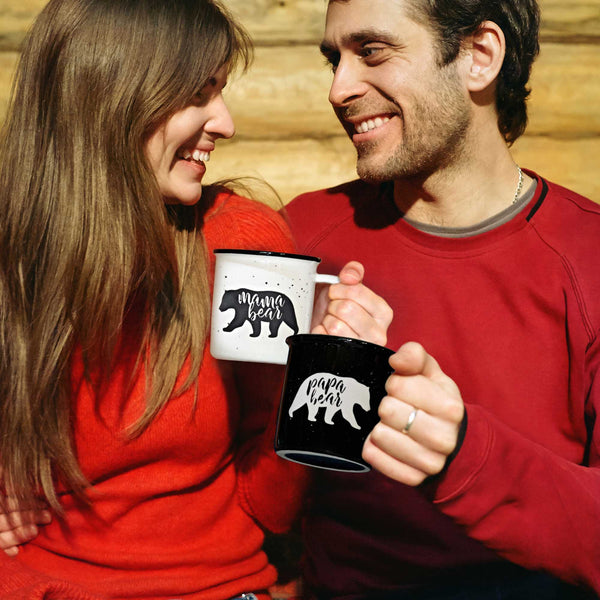 mama bear papa bear mug set of 2 for couples