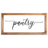 pantry signs for kitchen 8x17 inch rustic pantry sign